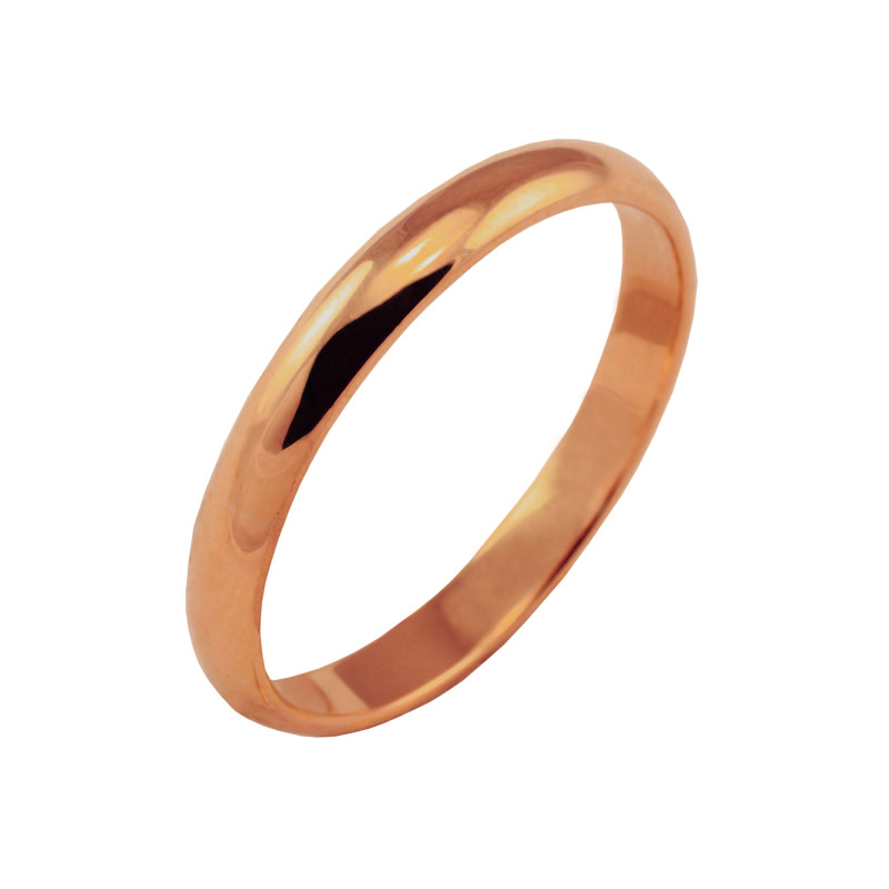 Aliança tradicional ouro