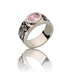 Gold graduation ring