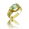 Gold graduation ring