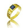 Gold graduation ring