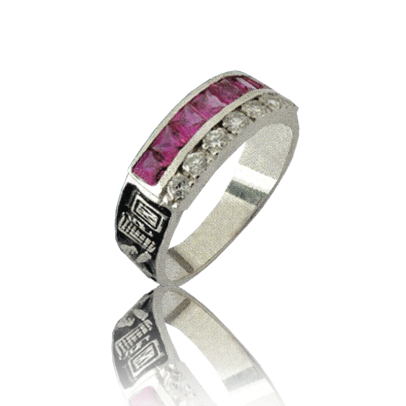 Gold graduation ring