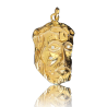 Medalha cara de cristo ouro