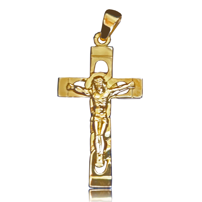 Gold cross