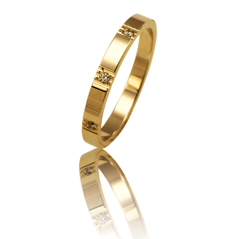 Gold wedding ring