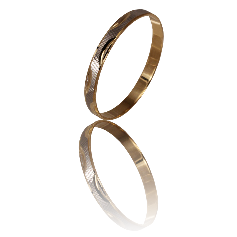 Bicolor gold ring