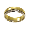 Bicolor gold ring