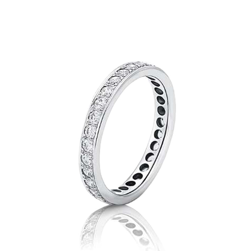 White gold ring