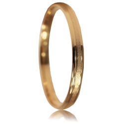 Aliança ouro amarelo