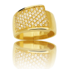 Yellow gold ring