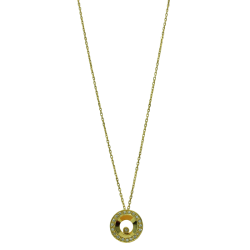 Yellow gold necklace