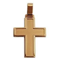Gold cross pendant