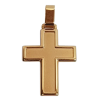Gold cross pendant