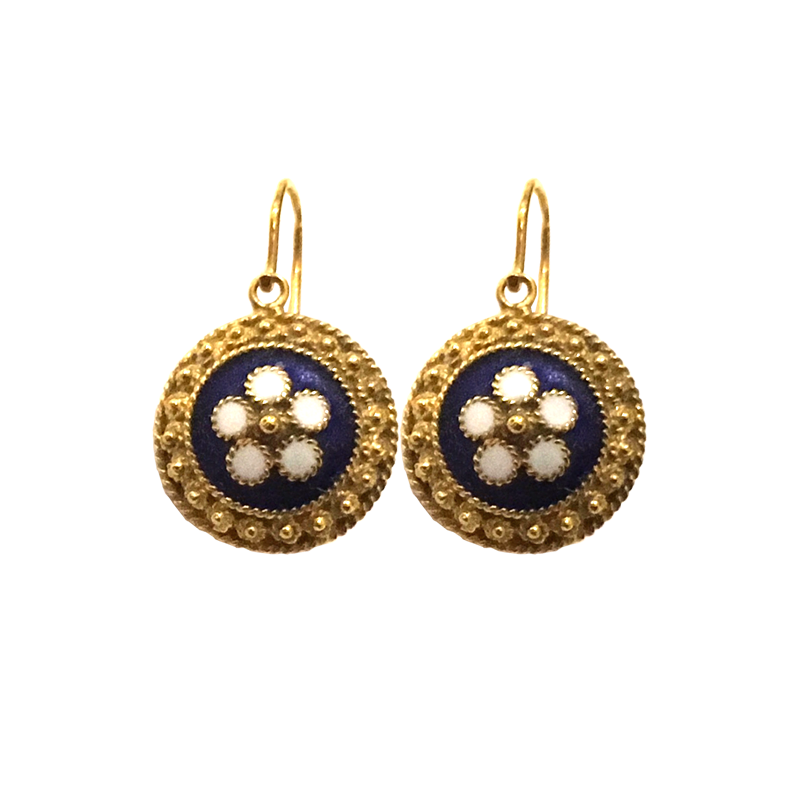 Brincos ouro amarelo